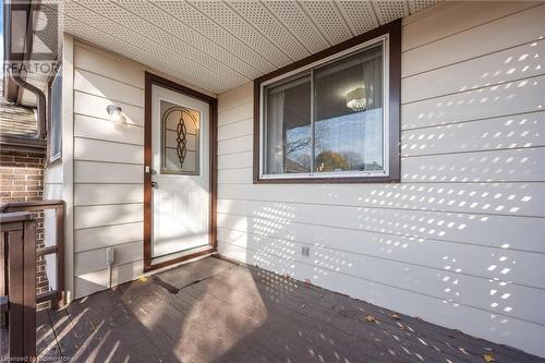 View of doorway to property - 118 Oak Street, Simcoe, ON 