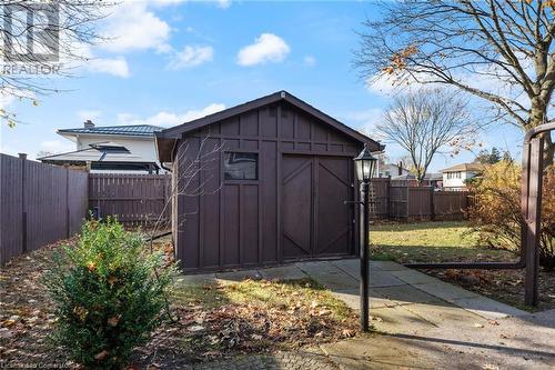 View of outdoor structure - 118 Oak Street, Simcoe, ON 