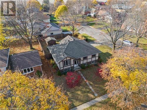 Aerial view - 118 Oak Street, Simcoe, ON 