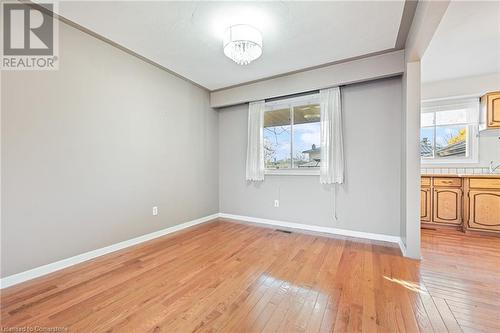 Spare room featuring light hardwood / wood-style floors - 118 Oak Street, Simcoe, ON 