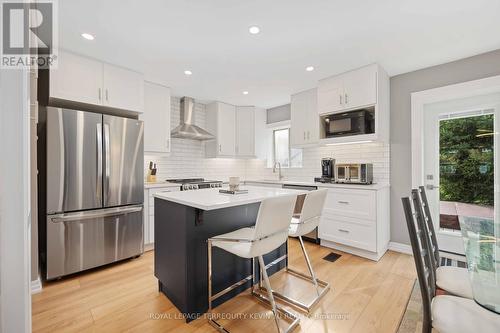 66 Cliff Street, Toronto, ON - Indoor Photo Showing Kitchen With Stainless Steel Kitchen With Upgraded Kitchen