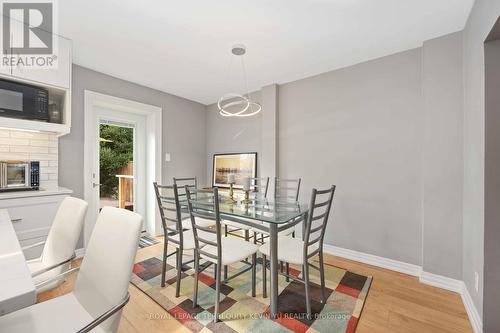 66 Cliff Street, Toronto, ON - Indoor Photo Showing Dining Room With Fireplace