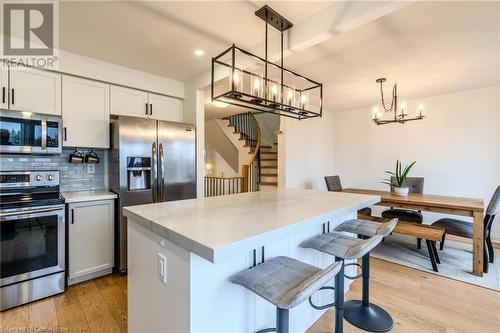 5110 Fairview Street Unit# 7, Burlington, ON - Indoor Photo Showing Kitchen With Stainless Steel Kitchen