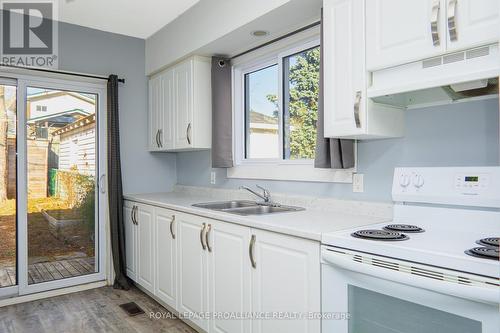 12 Richard Street, Quinte West, ON - Indoor Photo Showing Kitchen With Double Sink