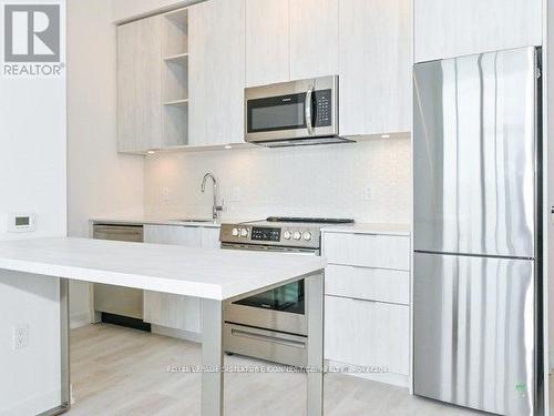 2904 - 30 Ordnance Street, Toronto, ON - Indoor Photo Showing Kitchen With Stainless Steel Kitchen With Upgraded Kitchen