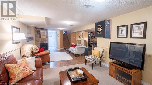 152 Copeland Street, Belmont, ON - Indoor Photo Showing Living Room With Fireplace