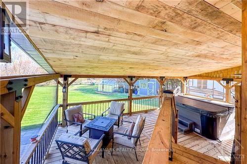 1116 French Settlement Road, North Grenville, ON - Outdoor With Deck Patio Veranda With Exterior