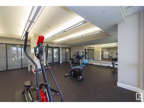 #618 11080 Ellerslie Rd Sw, Edmonton, AB - Indoor Photo Showing Gym Room