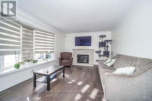 303 Wenlock Avenue, Richmond Hill, ON - Indoor Photo Showing Living Room With Fireplace