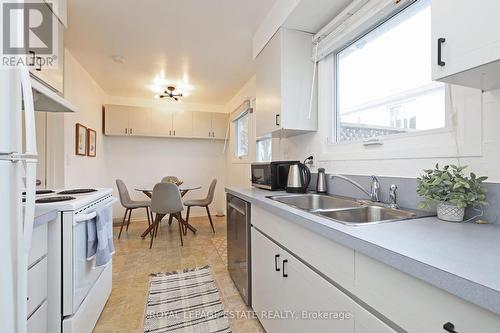 97 Swanston Crescent, Ajax, ON - Indoor Photo Showing Kitchen With Double Sink