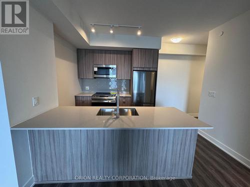 1705 - 4130 Parkside Village Drive, Mississauga, ON - Indoor Photo Showing Kitchen With Double Sink