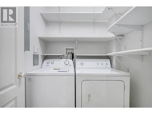 933 Harvey Avenue Unit# 110, Kelowna, BC - Indoor Photo Showing Laundry Room