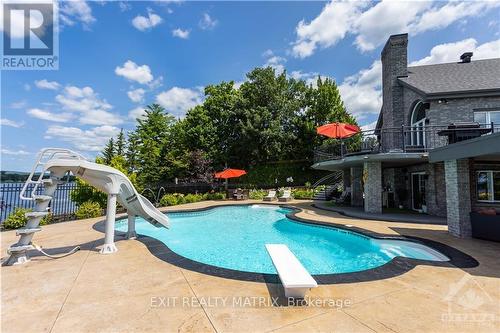 3835 Old Highway 17, Clarence-Rockland, ON - Outdoor With In Ground Pool With Deck Patio Veranda