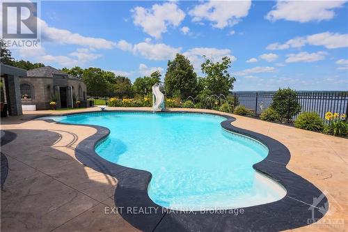 3835 Old Highway 17, Clarence-Rockland, ON - Outdoor With In Ground Pool With Deck Patio Veranda