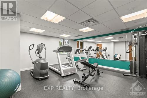 317 - 316 Bruyere Street, Ottawa, ON - Indoor Photo Showing Gym Room