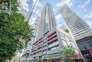 505 - 159 Dundas Street E, Toronto, ON  - Outdoor With Balcony With Facade 