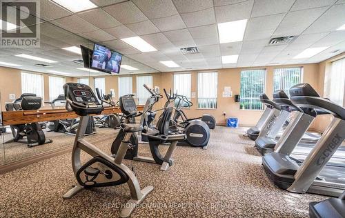 1406 - 4879 Kimbermount Avenue, Mississauga, ON - Indoor Photo Showing Gym Room