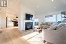 6 Arcade Crescent, Hamilton, ON  - Indoor Photo Showing Living Room With Fireplace 