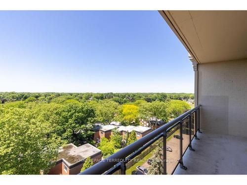 908-6400 Huggins St, Niagara Falls, ON - Outdoor With Balcony With View With Exterior