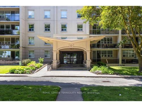 908-6400 Huggins St, Niagara Falls, ON - Outdoor With Balcony With Facade