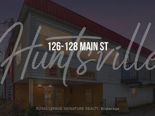 126&128 Main St W, Huntsville, ON 