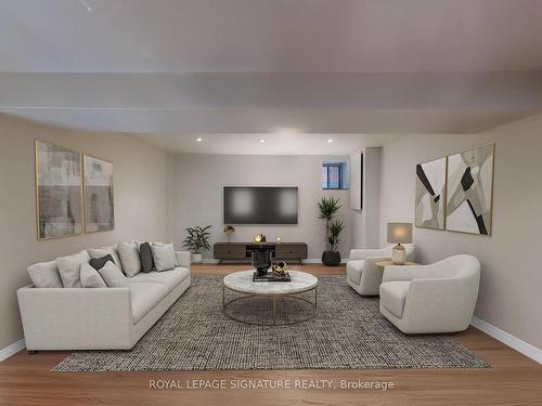 Bsmt-553 Euclid Ave, Toronto, ON - Indoor Photo Showing Living Room