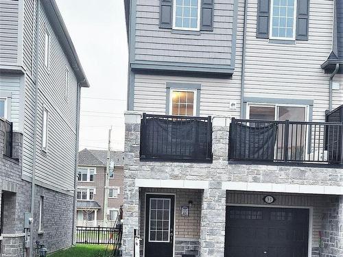 31 Honey Crisp Lane, Clarington, ON - Outdoor With Fireplace