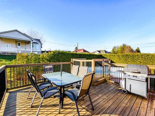 Balcon - 516 Rue Des Cerisiers, Coaticook, QC - Outdoor With Deck Patio Veranda With Exterior