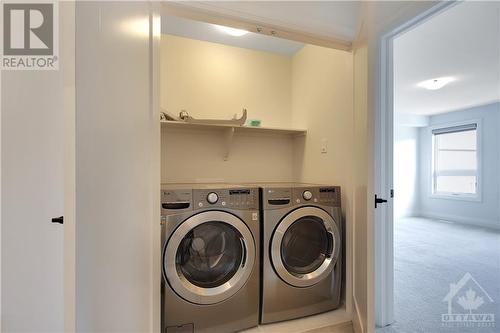 Laundry Room is on the Upper Level - 721 Capricorn Circle, Ottawa, ON - Indoor Photo Showing Laundry Room