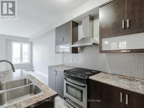 Upper - 414 Queen Mary Drive, Brampton, ON - Indoor Photo Showing Kitchen With Double Sink With Upgraded Kitchen