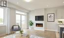 807 Smoothwater Lane, Pickering, ON  - Indoor Photo Showing Living Room With Fireplace 