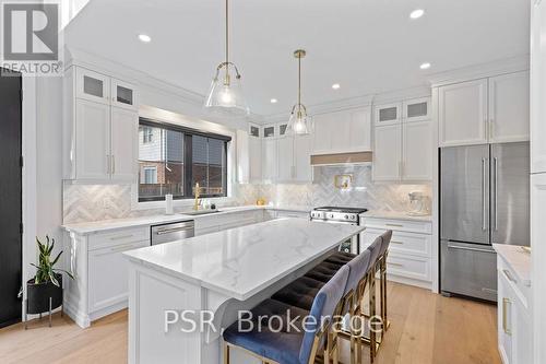 308 Appleby Line, Burlington, ON - Indoor Photo Showing Kitchen With Stainless Steel Kitchen With Upgraded Kitchen