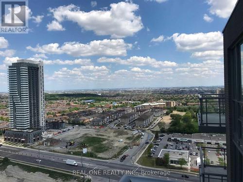 2301 - 5025 Four Springs Avenue, Mississauga, ON - Outdoor With View