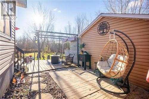 16214 Northfield Road, Lunenburg, ON - Outdoor With Deck Patio Veranda With Exterior