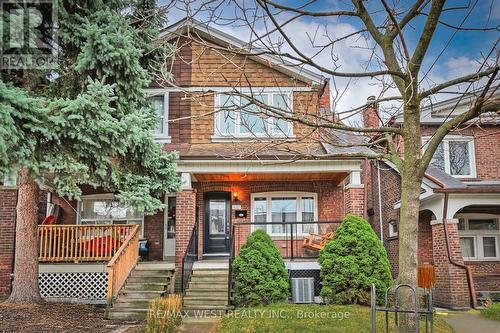 427 Strathmore Boulevard, Toronto, ON - Outdoor With Deck Patio Veranda