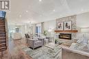 427 Strathmore Boulevard, Toronto, ON  - Indoor Photo Showing Living Room With Fireplace 