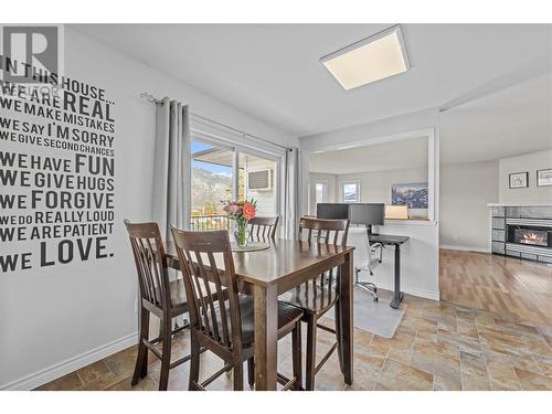 1186 Currie Avenue, Chase, BC - Indoor Photo Showing Dining Room