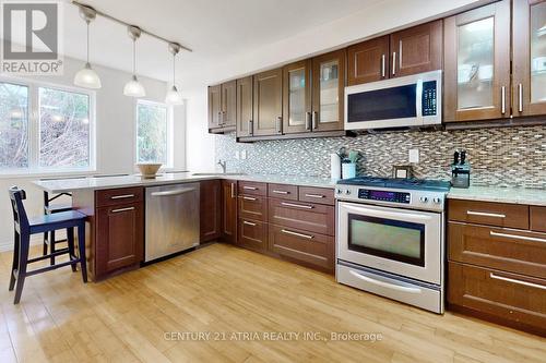 43 Rivers Edge Drive, Toronto, ON - Indoor Photo Showing Kitchen With Stainless Steel Kitchen With Upgraded Kitchen