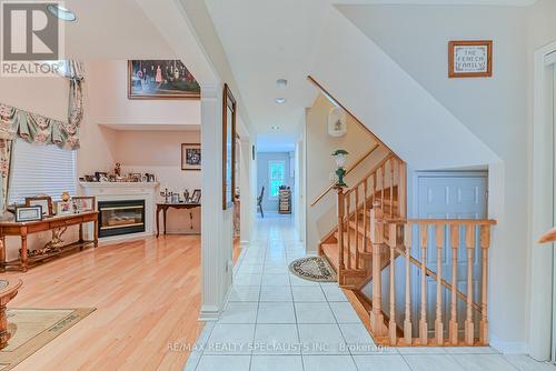 22 Lent Crescent, Brampton, ON - Indoor Photo Showing Other Room With Fireplace