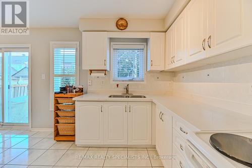 22 Lent Crescent, Brampton, ON - Indoor Photo Showing Kitchen With Double Sink