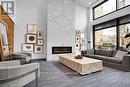 803 - 505 Talbot Street, London, ON  - Indoor Photo Showing Living Room With Fireplace 