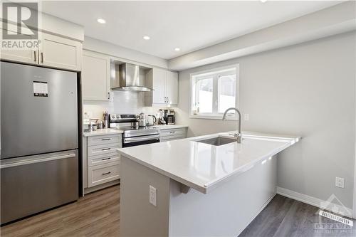 Kitchen - 36 Limnos Lane, Ottawa, ON - Indoor Photo Showing Kitchen With Stainless Steel Kitchen With Upgraded Kitchen