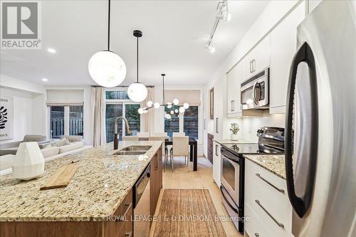 365B Roehampton Avenue, Toronto, ON - Indoor Photo Showing Kitchen With Stainless Steel Kitchen With Double Sink With Upgraded Kitchen