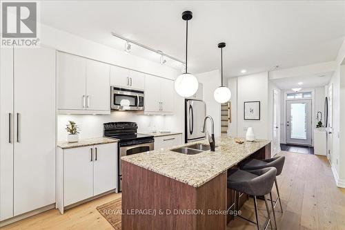 365B Roehampton Avenue, Toronto, ON - Indoor Photo Showing Kitchen With Double Sink With Upgraded Kitchen