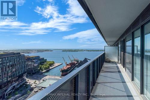 3303 - 138 Downes Street, Toronto, ON - Outdoor With Body Of Water With Balcony With View