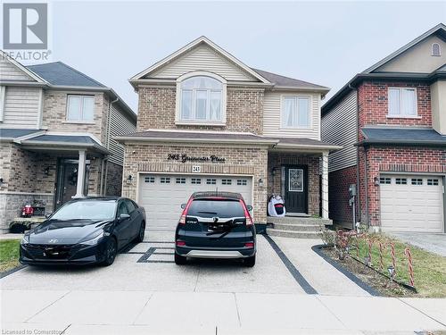 View of front of house featuring a garage - 243 Greenwater Place Unit# Upper, Kitchener, ON - Outdoor With Facade