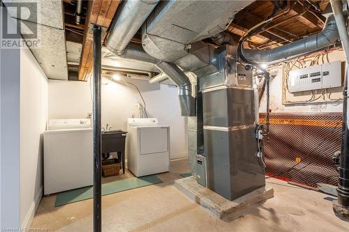 Basement - 53 Tuxedo Avenue S, Hamilton, ON - Indoor Photo Showing Laundry Room