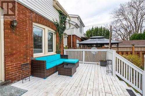 Backyard Deck - 53 Tuxedo Avenue S, Hamilton, ON - Outdoor With Deck Patio Veranda With Exterior