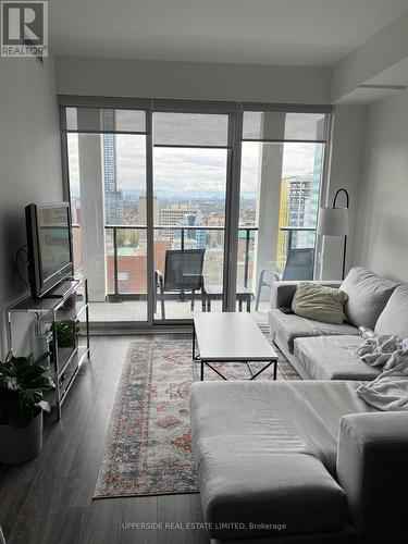 2514 - 20 Edward Street W, Toronto, ON - Indoor Photo Showing Living Room