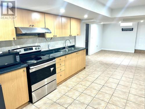 Bsmt - 2 Gerrard Drive, Brampton, ON - Indoor Photo Showing Kitchen With Double Sink